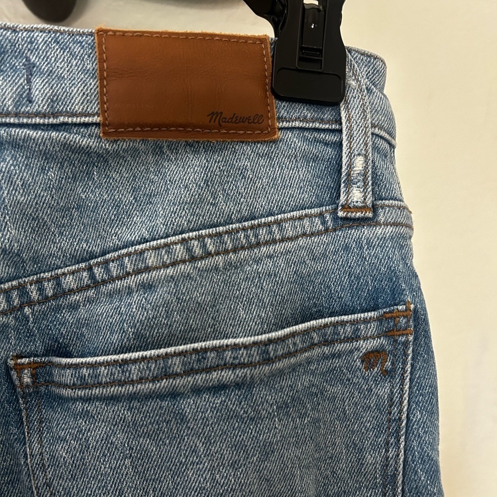 Madewell High Rise Classic Straight Jeans - Picture 3 of 3